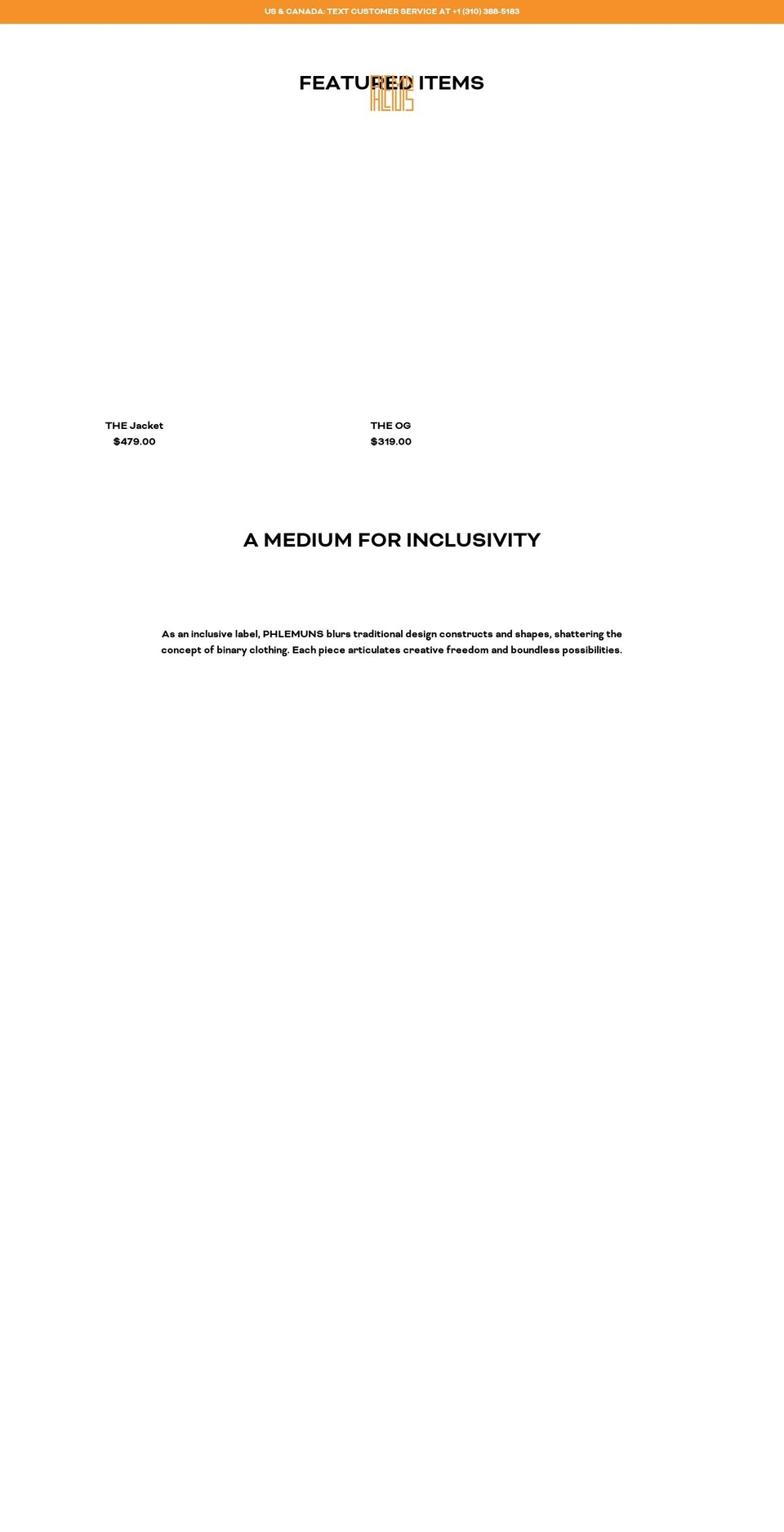 phlemuns.com shopify website screenshot