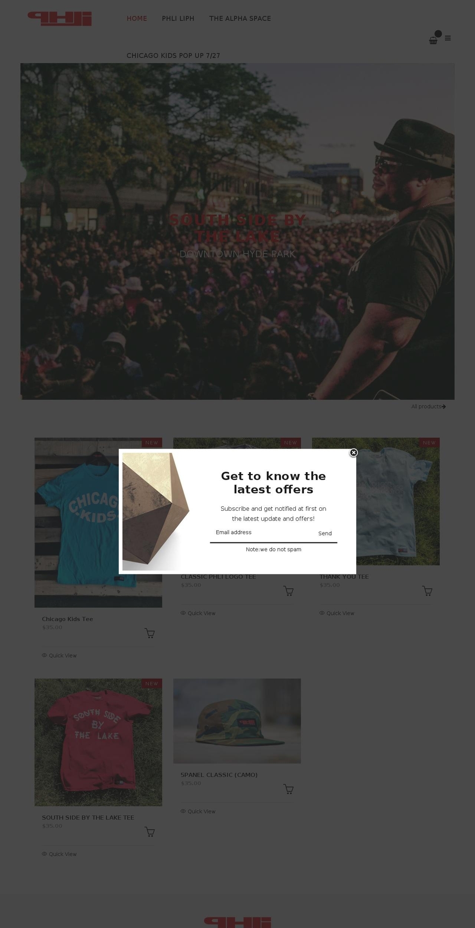 qs-01 Shopify theme site example phlilife.com