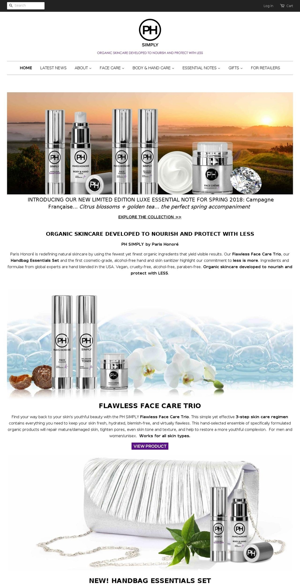 phluxe.com — Shopify storefront screenshot