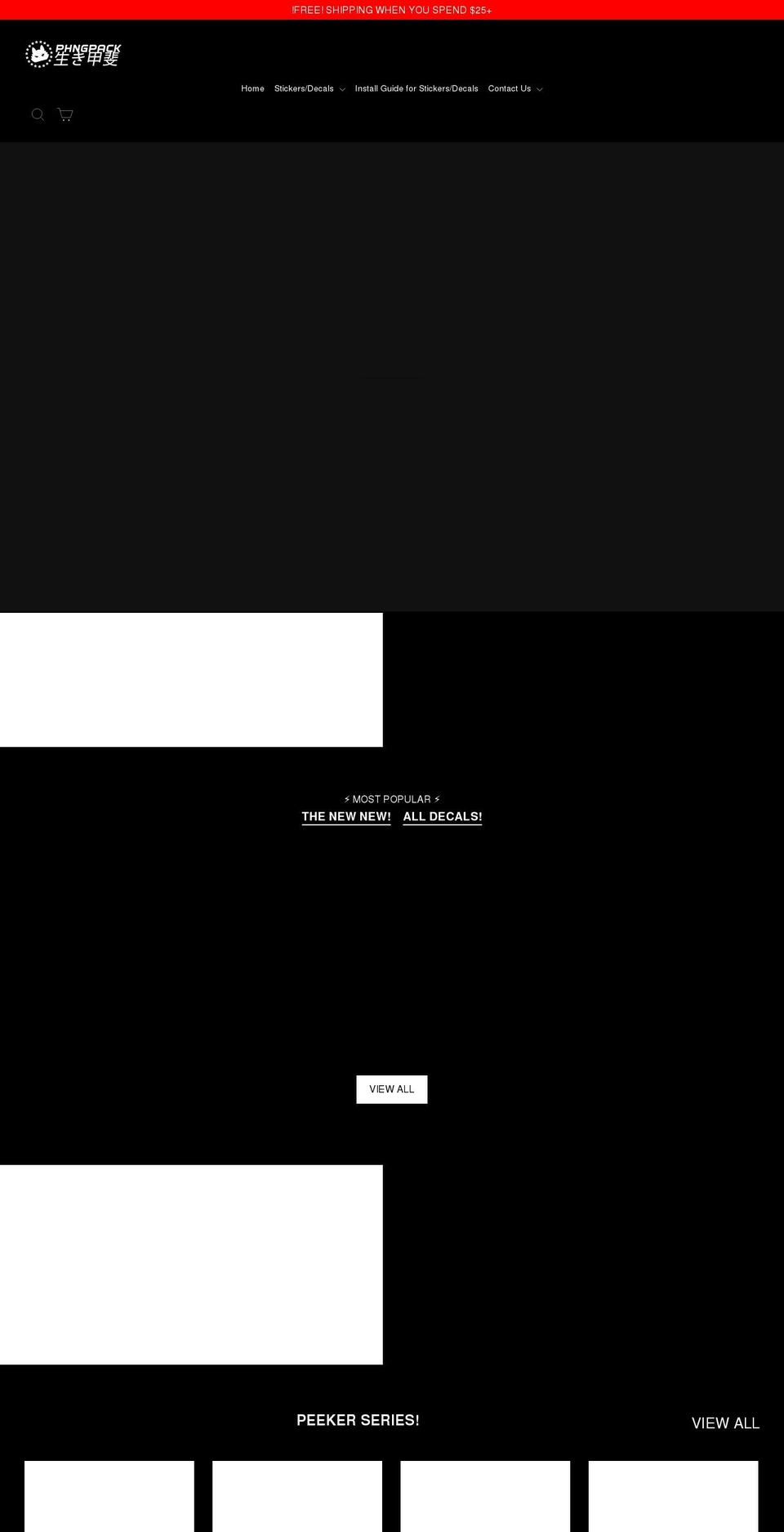 phngpack.com shopify website screenshot