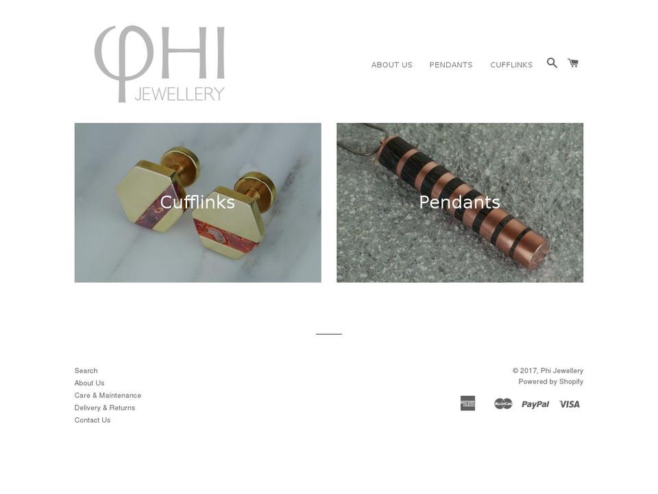 phoebrown.com shopify website screenshot