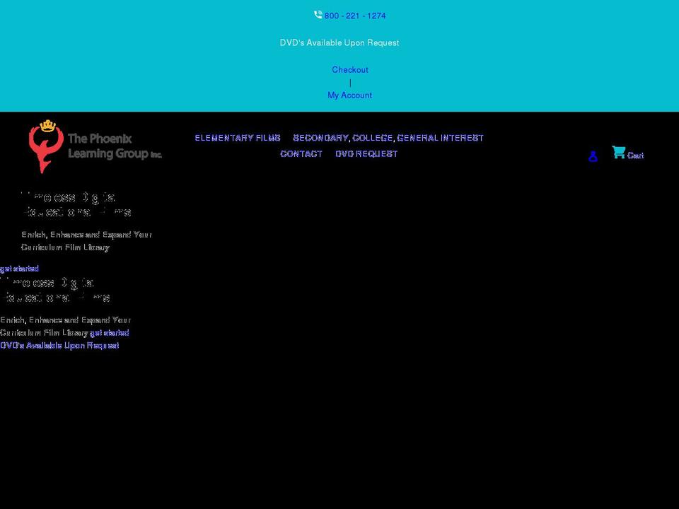 phoenixlearninggroup.com shopify website screenshot