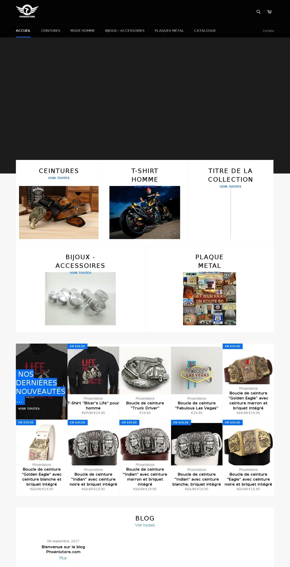 phoenixtore.com — Shopify storefront screenshot