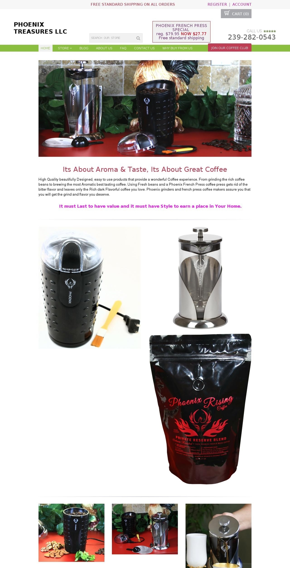 proven-profitable-theme-v8-6 Shopify theme site example phoenixtreasuresllc.com