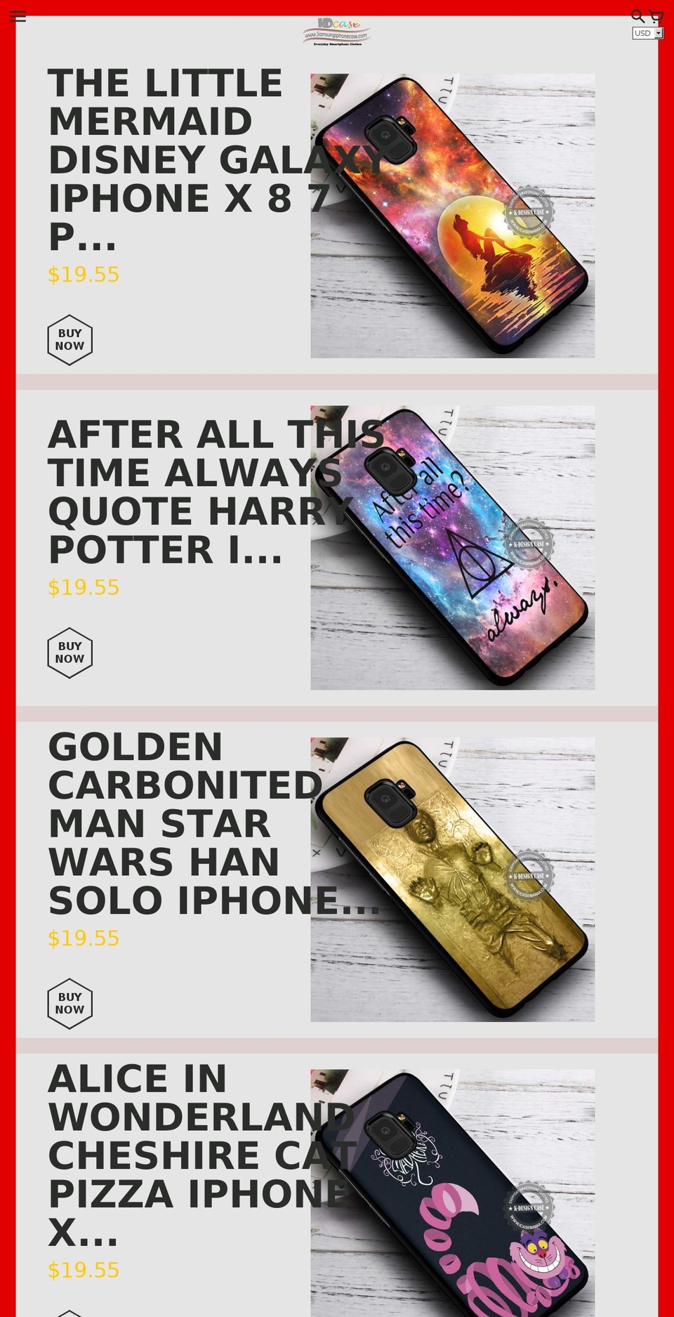phonecasefactory.com — Shopify storefront screenshot