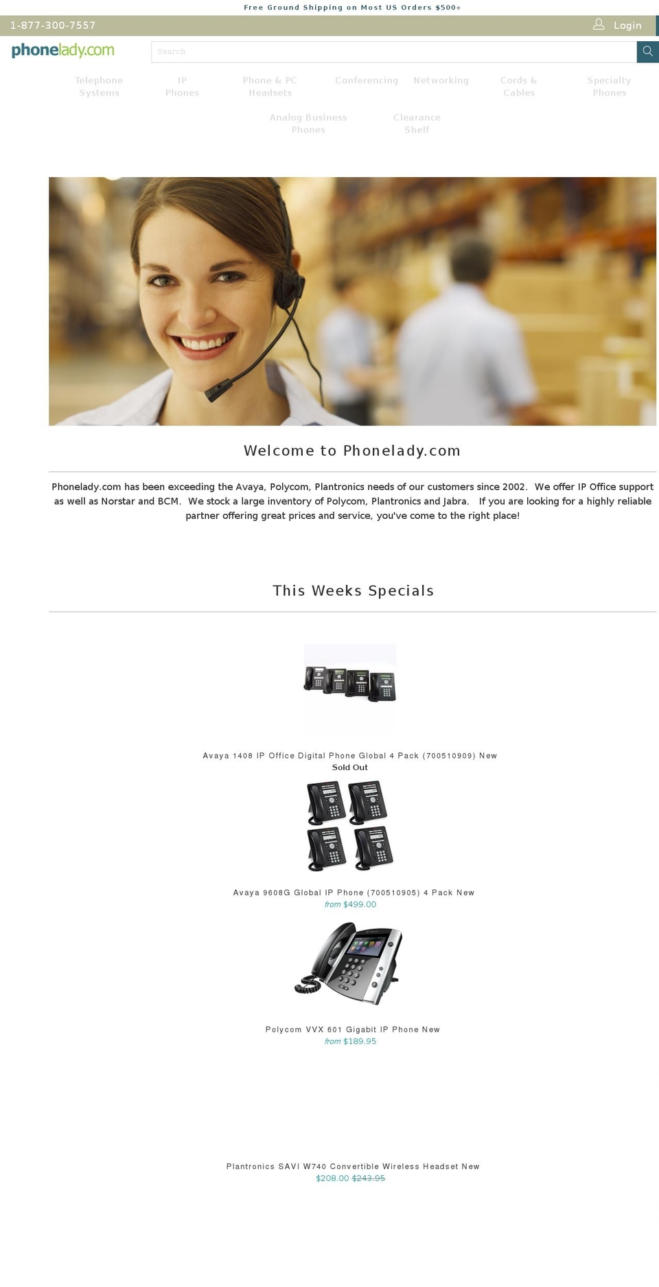 turbo-1 Shopify theme site example phonelady.com