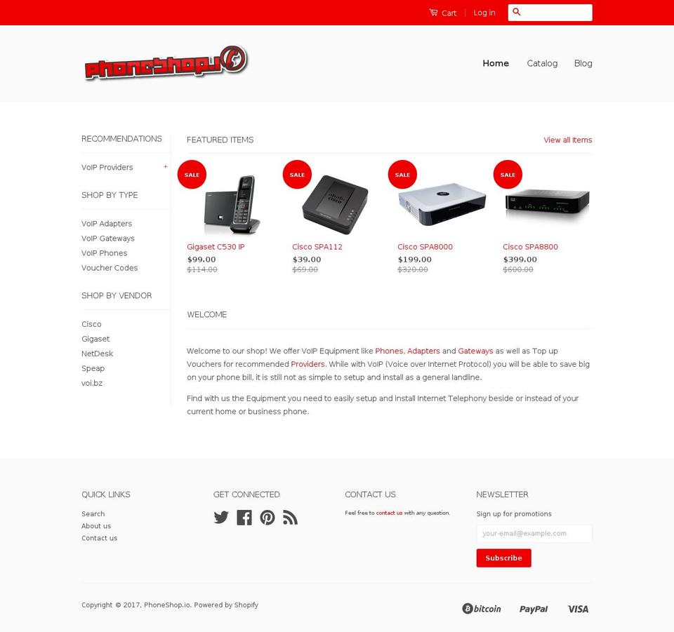 phoneshop.us shopify website screenshot