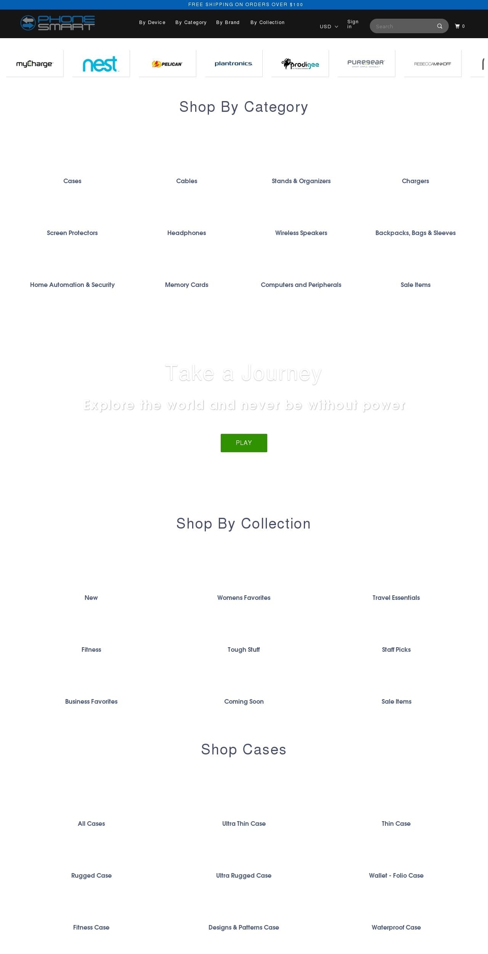 phonesmartinc.com — Shopify storefront screenshot