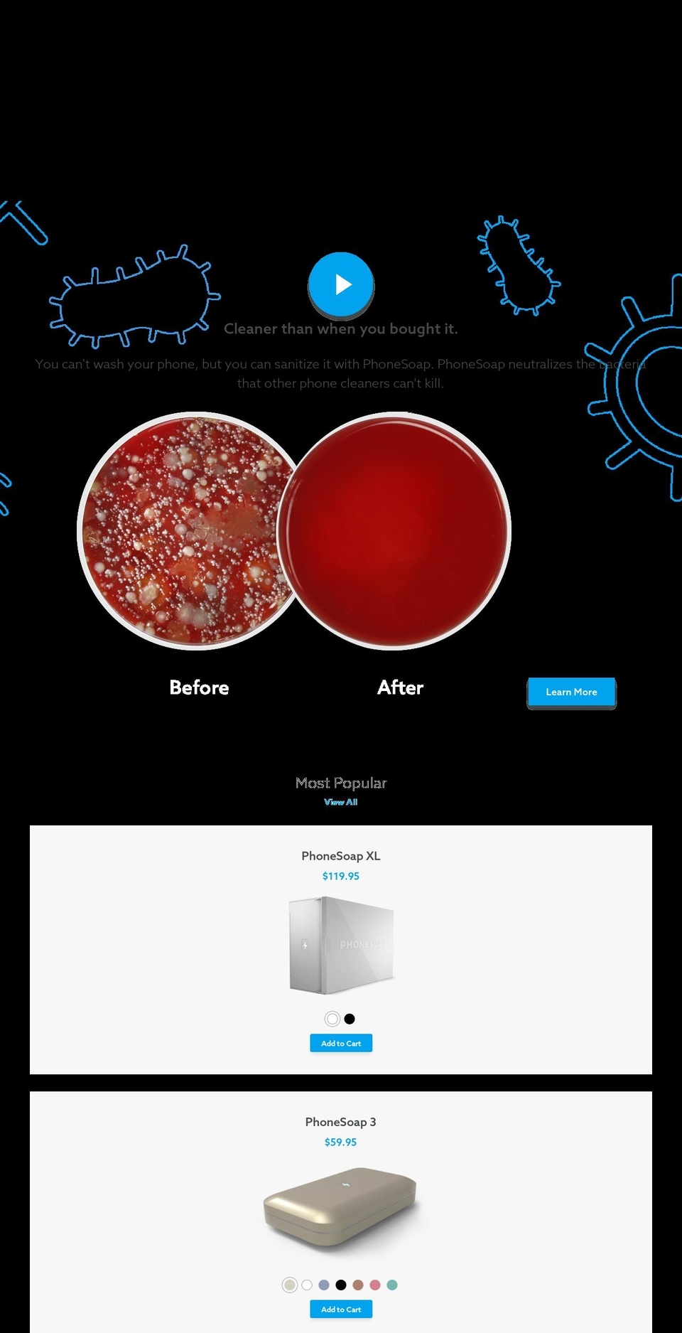 phonesoap.com shopify website screenshot
