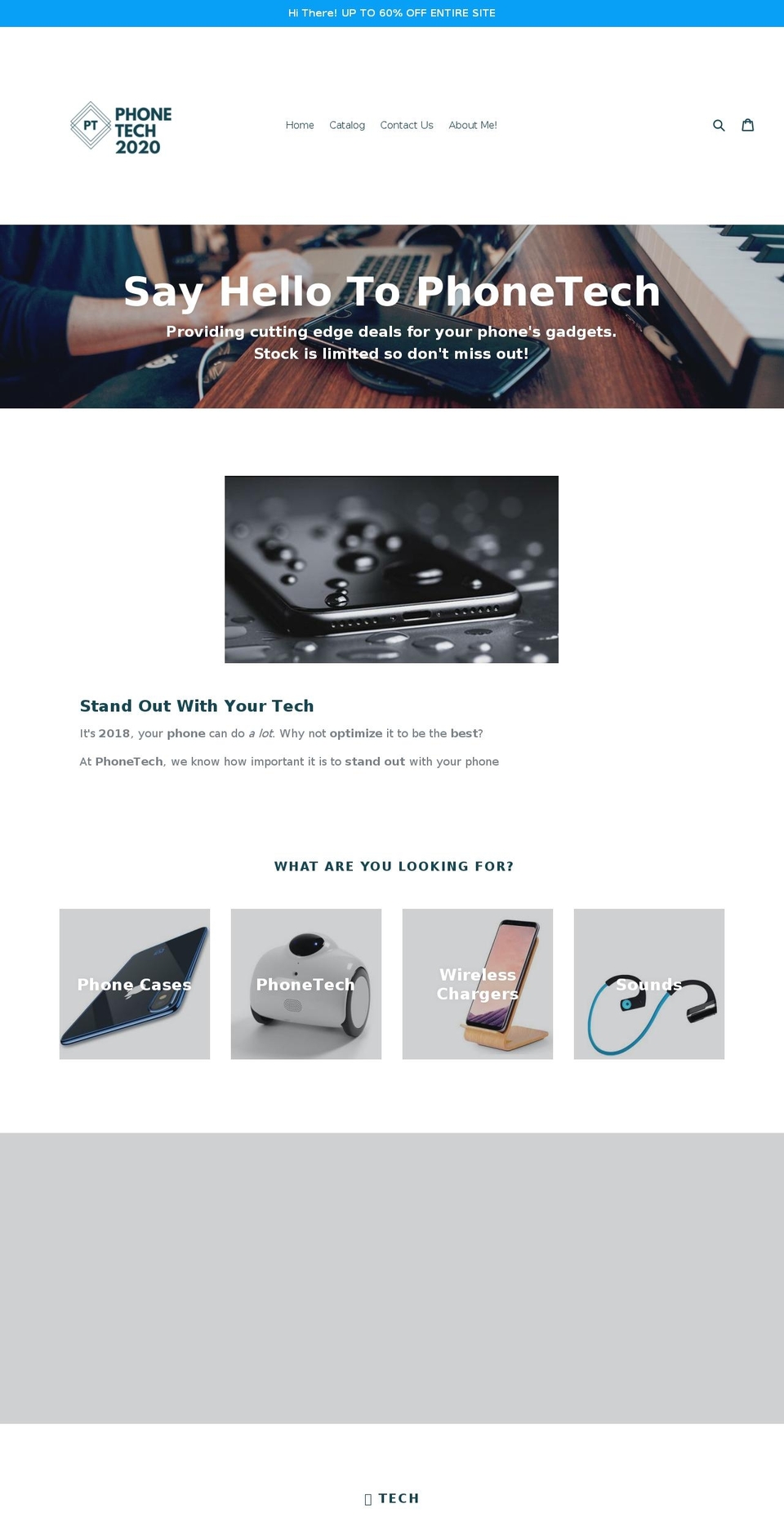 phonetech2020.com — Shopify storefront screenshot