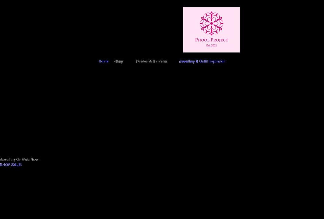 phoolproject.com shopify website screenshot