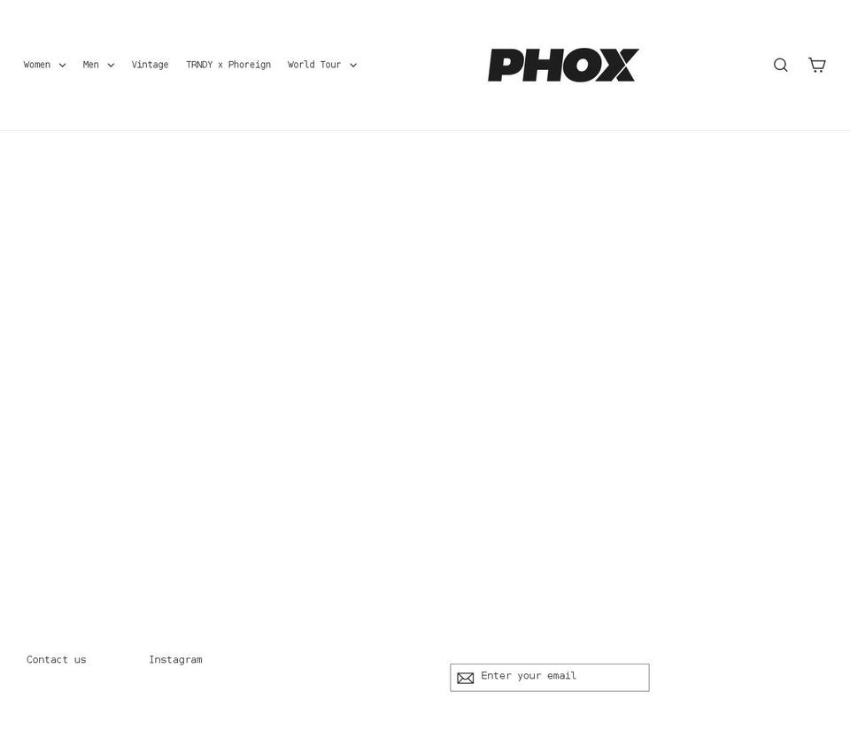 phoreignexchange.com shopify website screenshot
