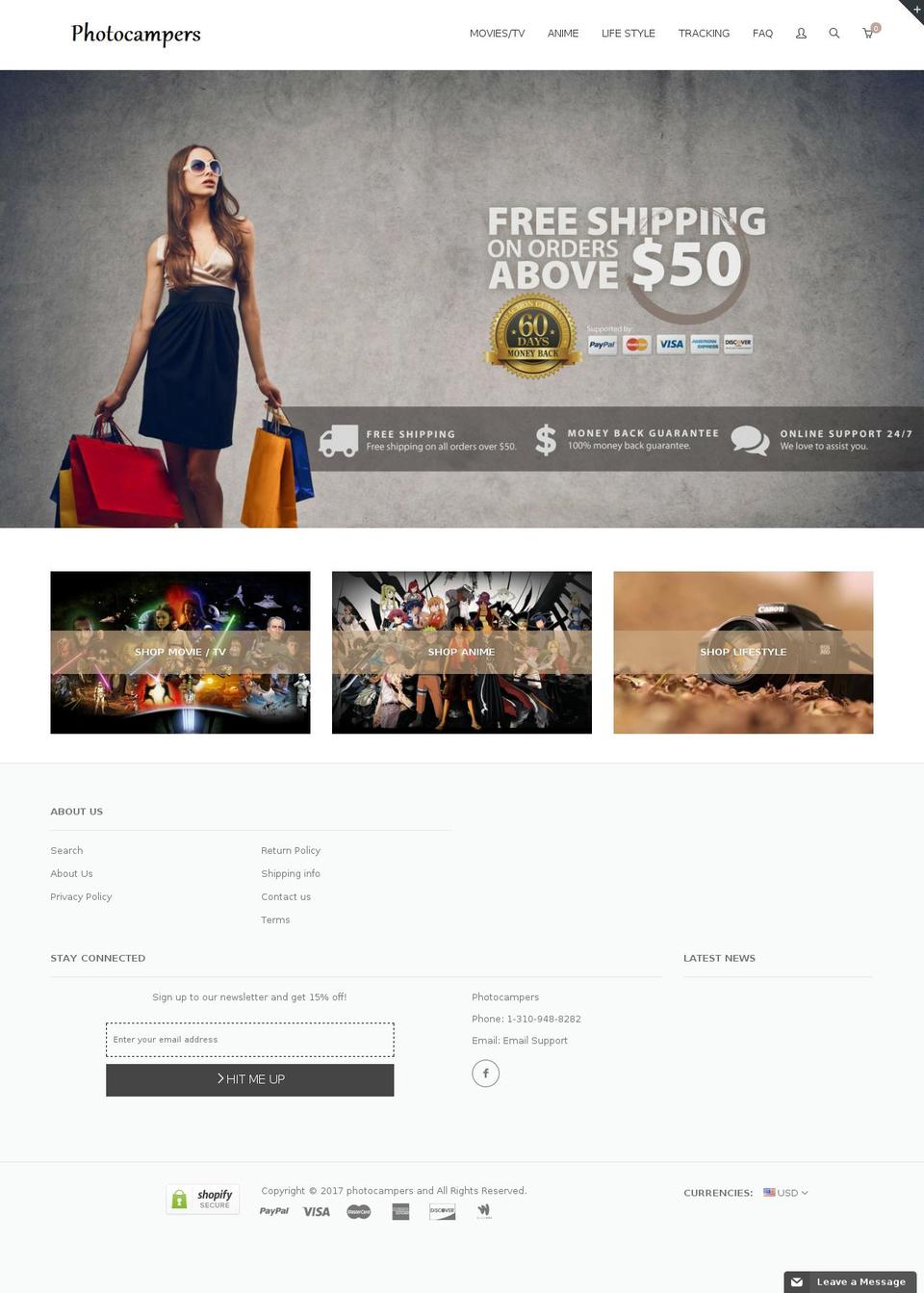 rt-fashion-v1-0-2 Shopify theme site example photocampers.com