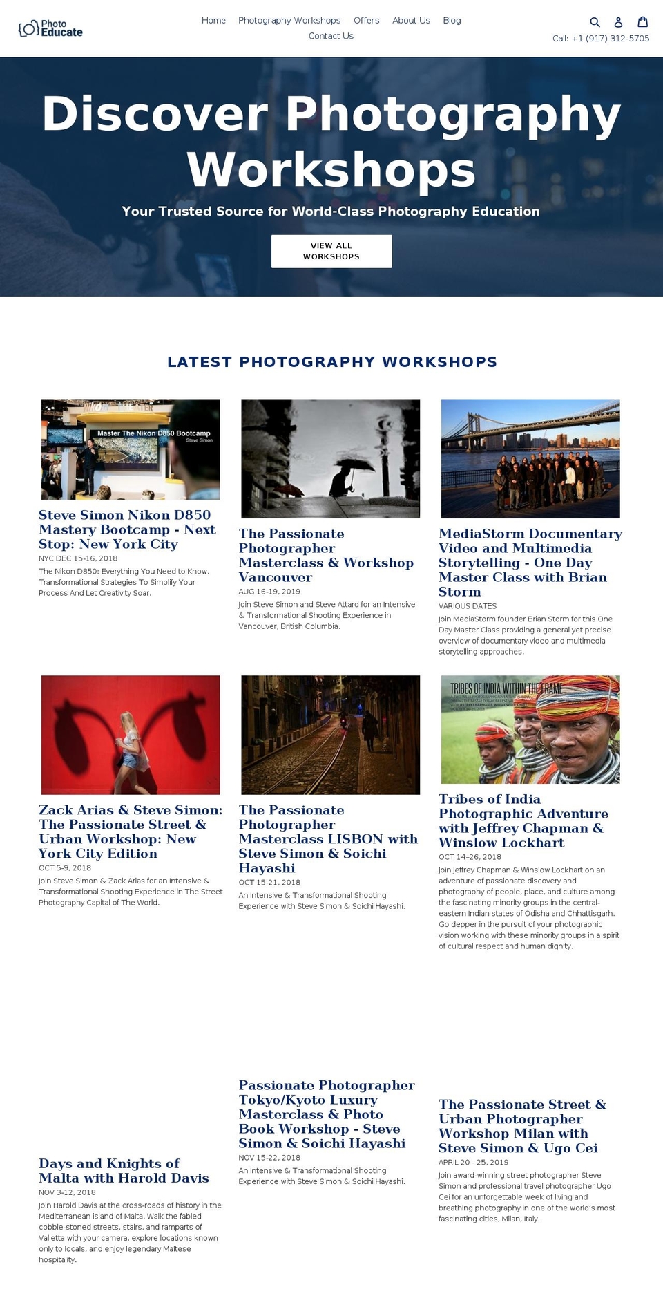 photoeducate.com shopify website screenshot