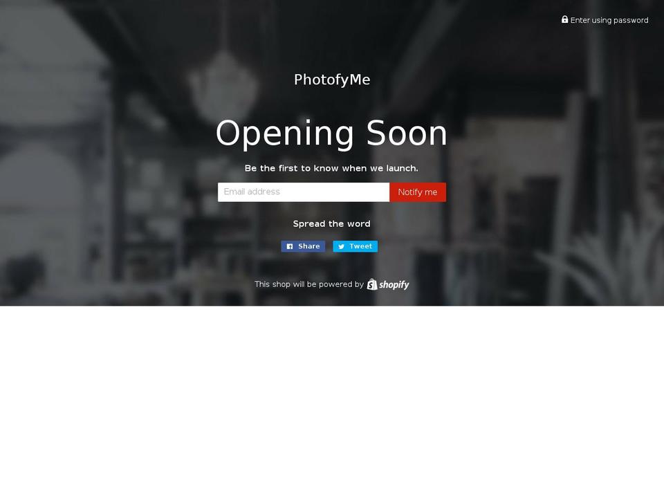 photofyme.com — Shopify storefront screenshot