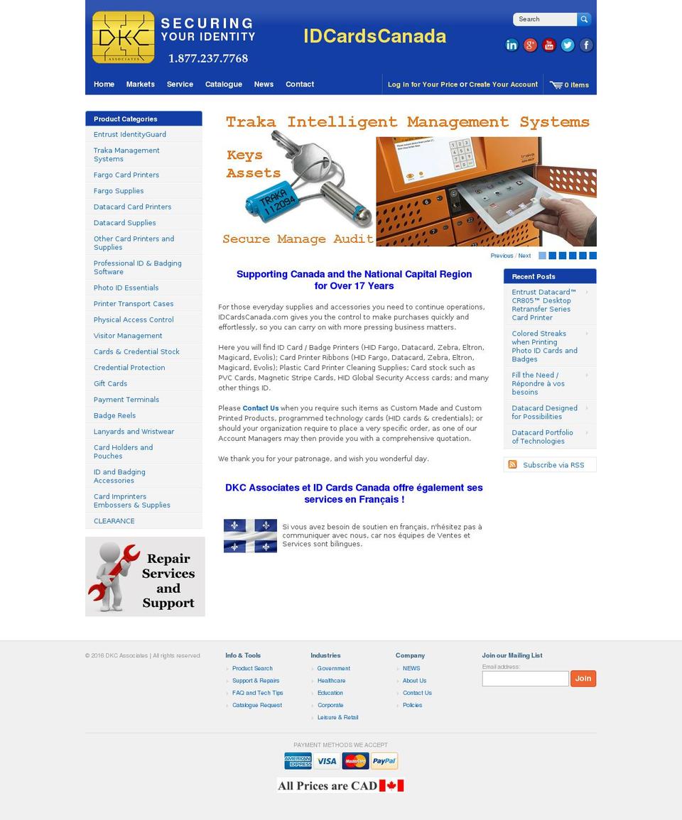 photoidcardcanada.com shopify website screenshot