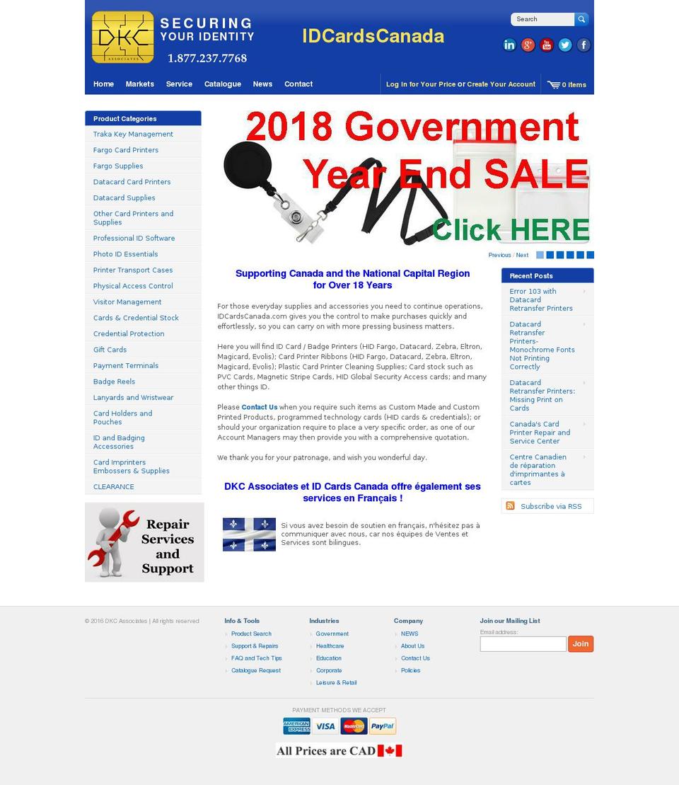 Megatronic (Wholesaler 4.3) Shopify theme site example photoidcardscanada.com