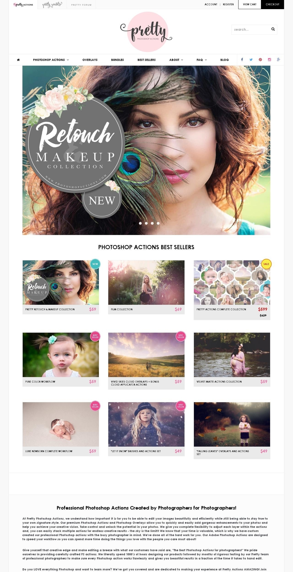 2.3.1 Shopify theme site example photoluscious.com