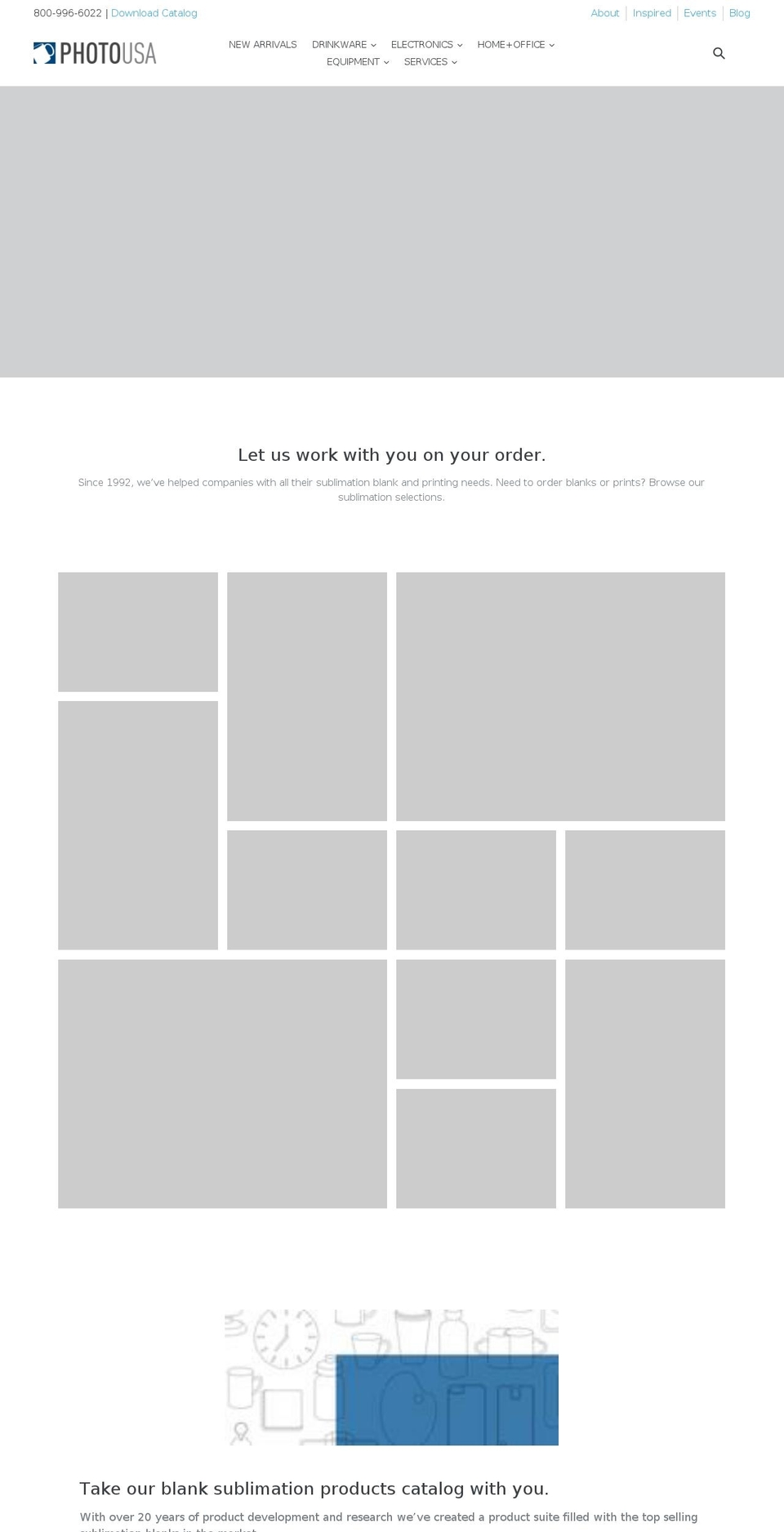 photomugs.com — Shopify storefront screenshot