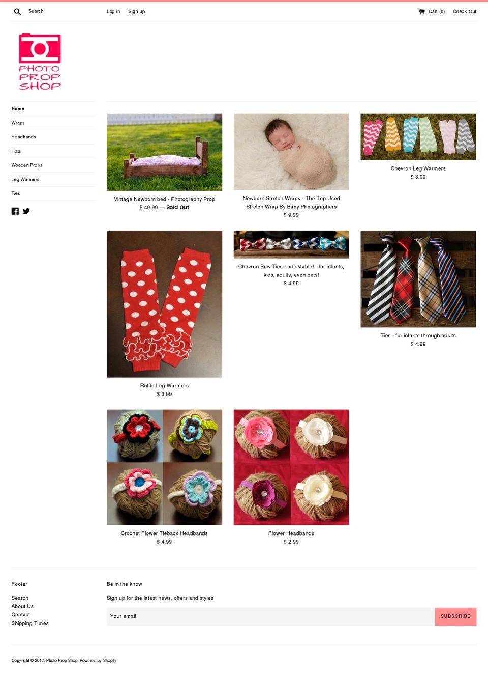 photopropshop.com shopify website screenshot