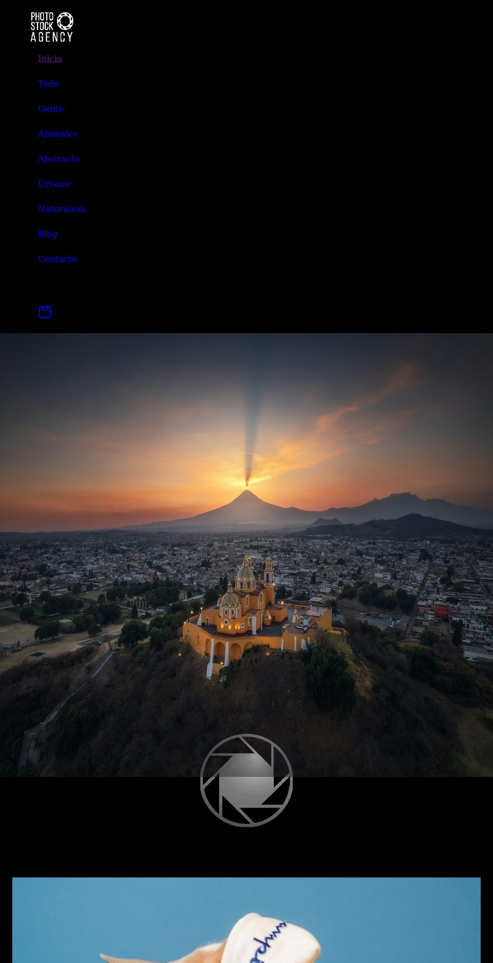 photostockagency.com shopify website screenshot