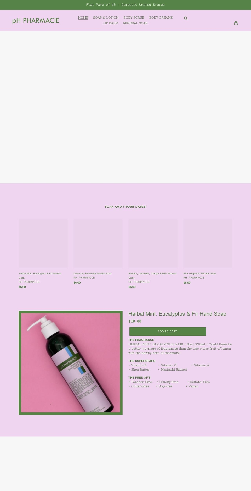 phpharmacie.com shopify website screenshot