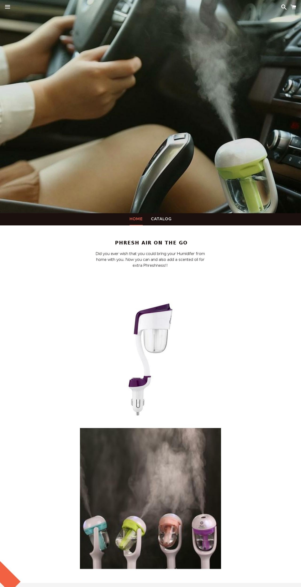 phresh-air.com — Shopify storefront screenshot