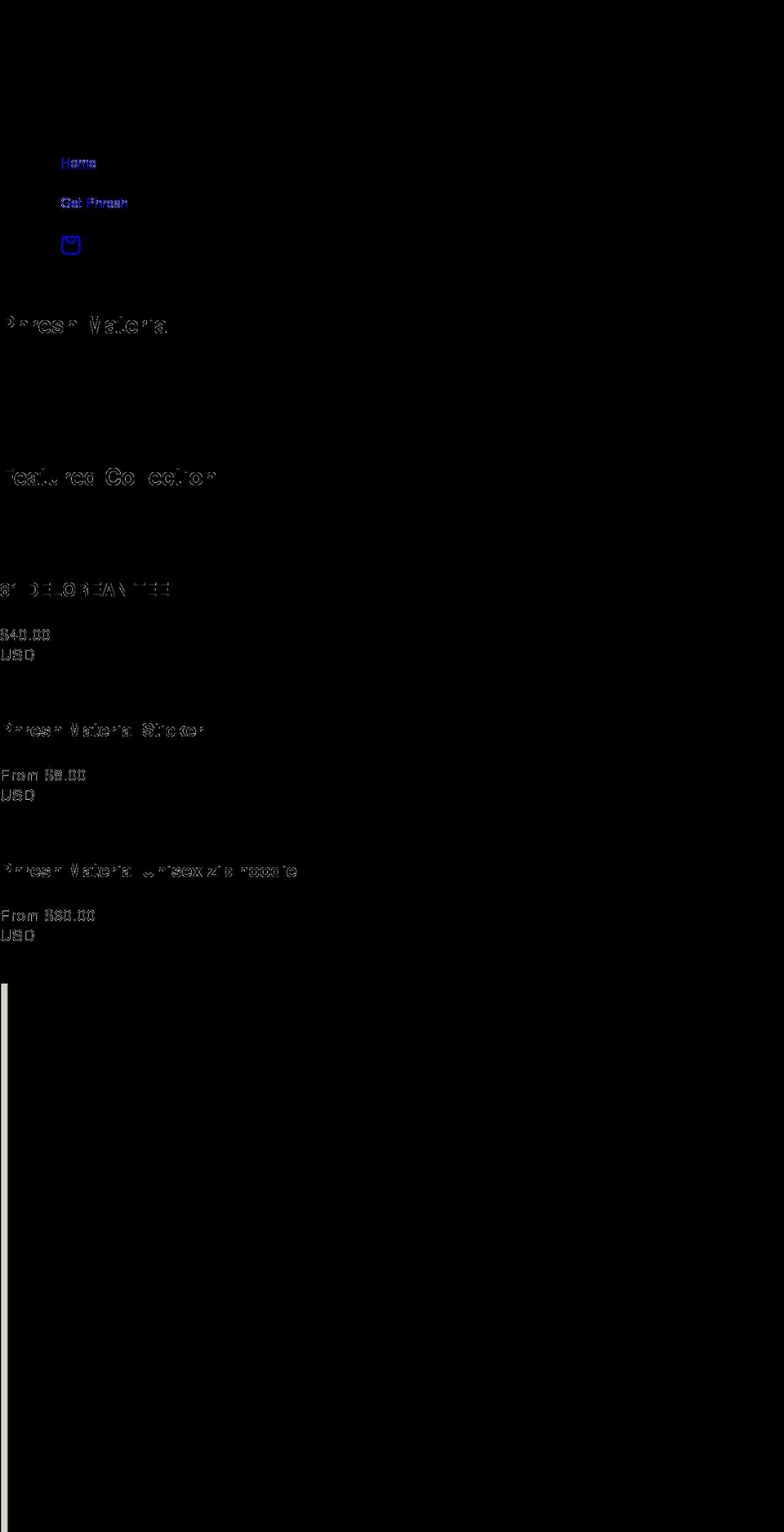 phreshmaterial.com shopify website screenshot