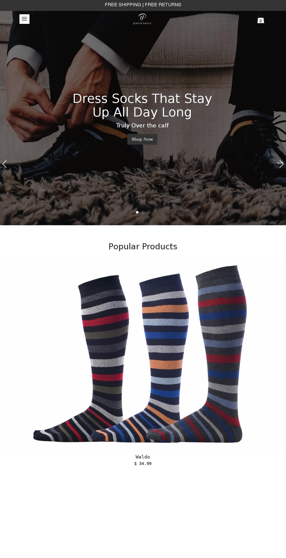 phsocks.com — Shopify storefront screenshot