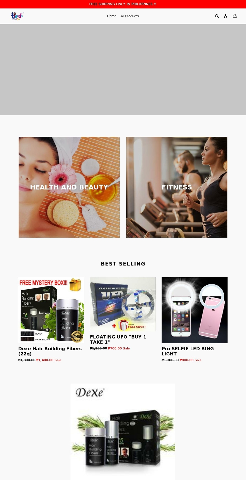 phtrend.com — Shopify storefront screenshot