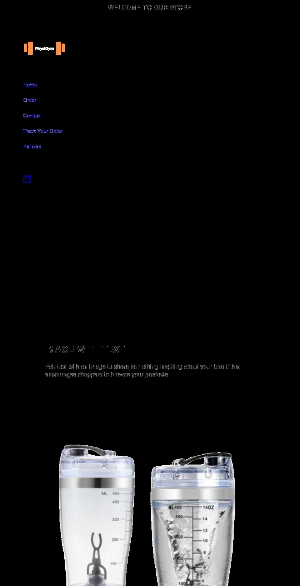 physigym.com shopify website screenshot