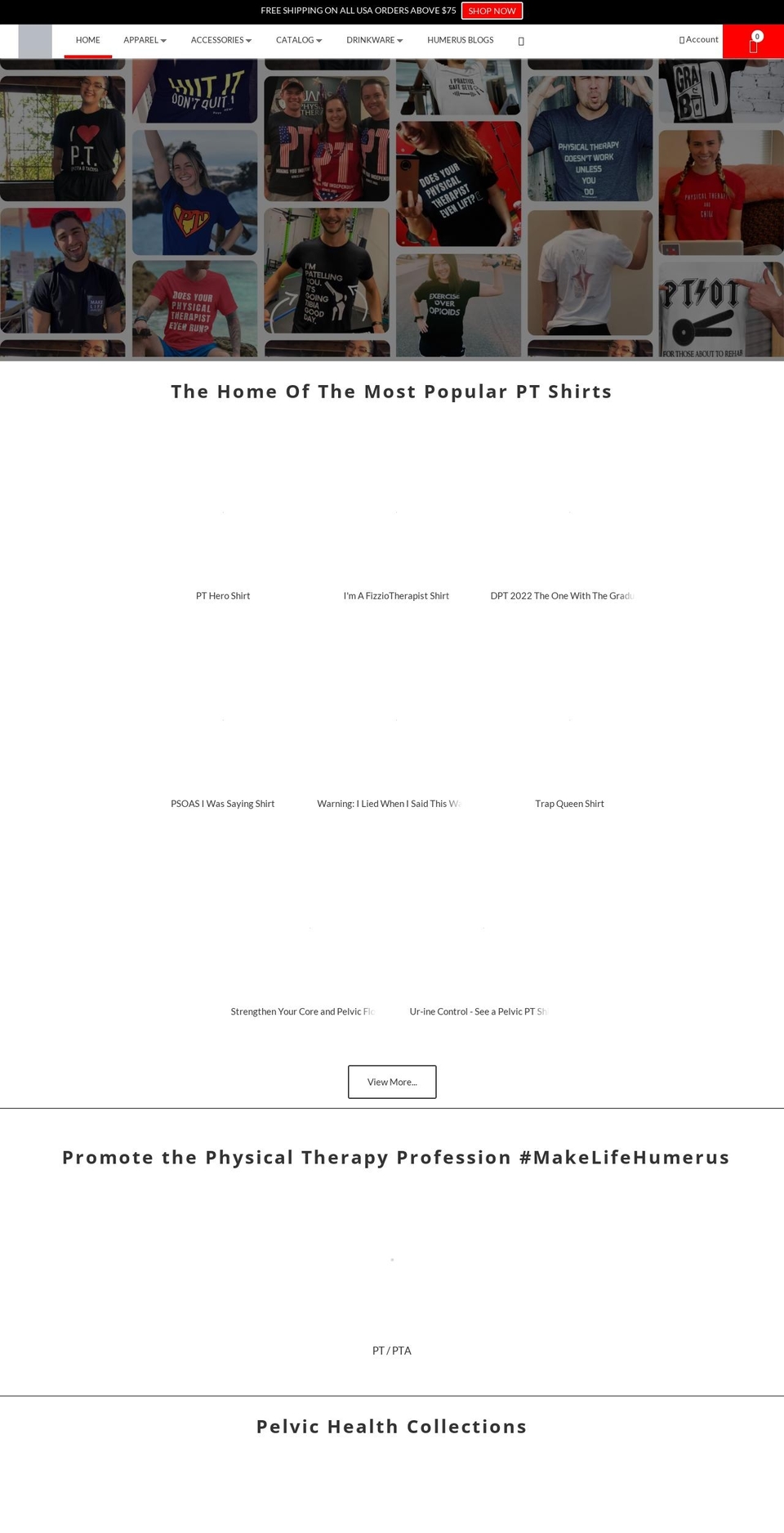 physiomemes.com shopify website screenshot