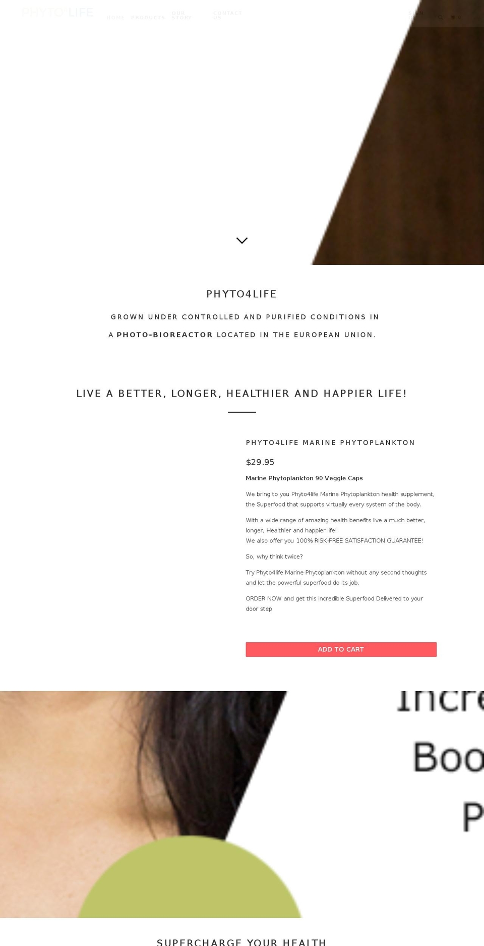 EVOLVE.hk-parallax-20170515 Shopify theme site example phytofourlife.com