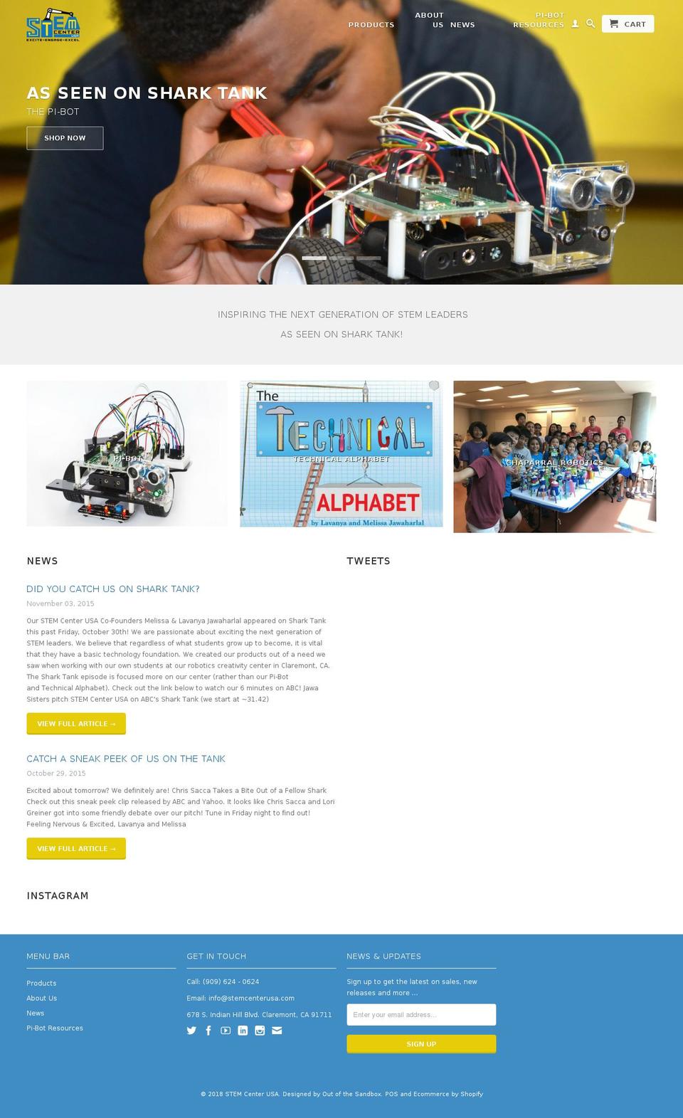 pi-bot.com — Shopify storefront screenshot