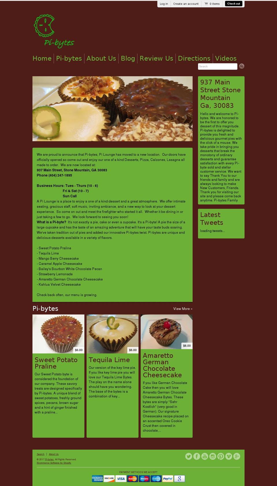 pi-bytes.com shopify website screenshot