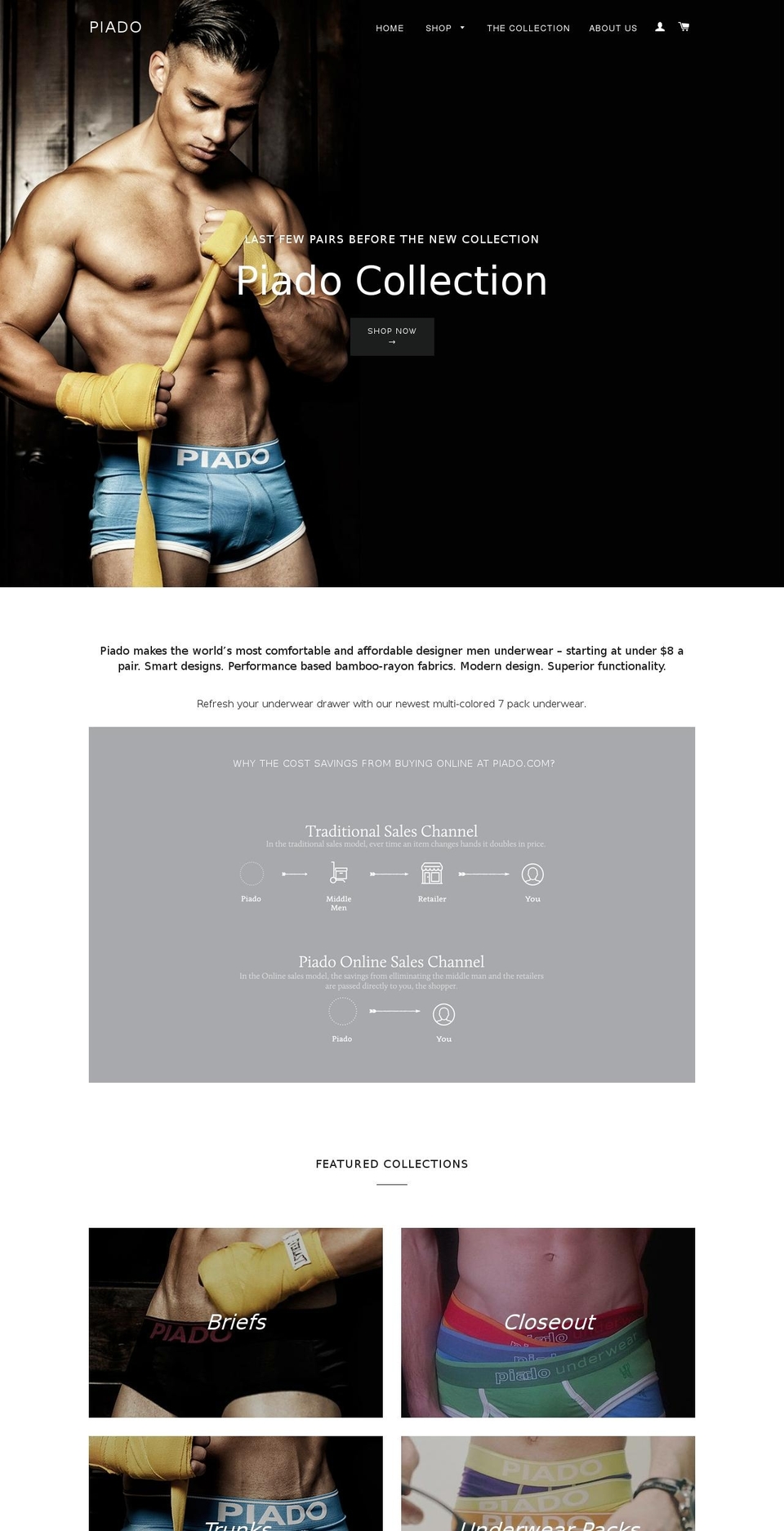 piadostyle.com shopify website screenshot