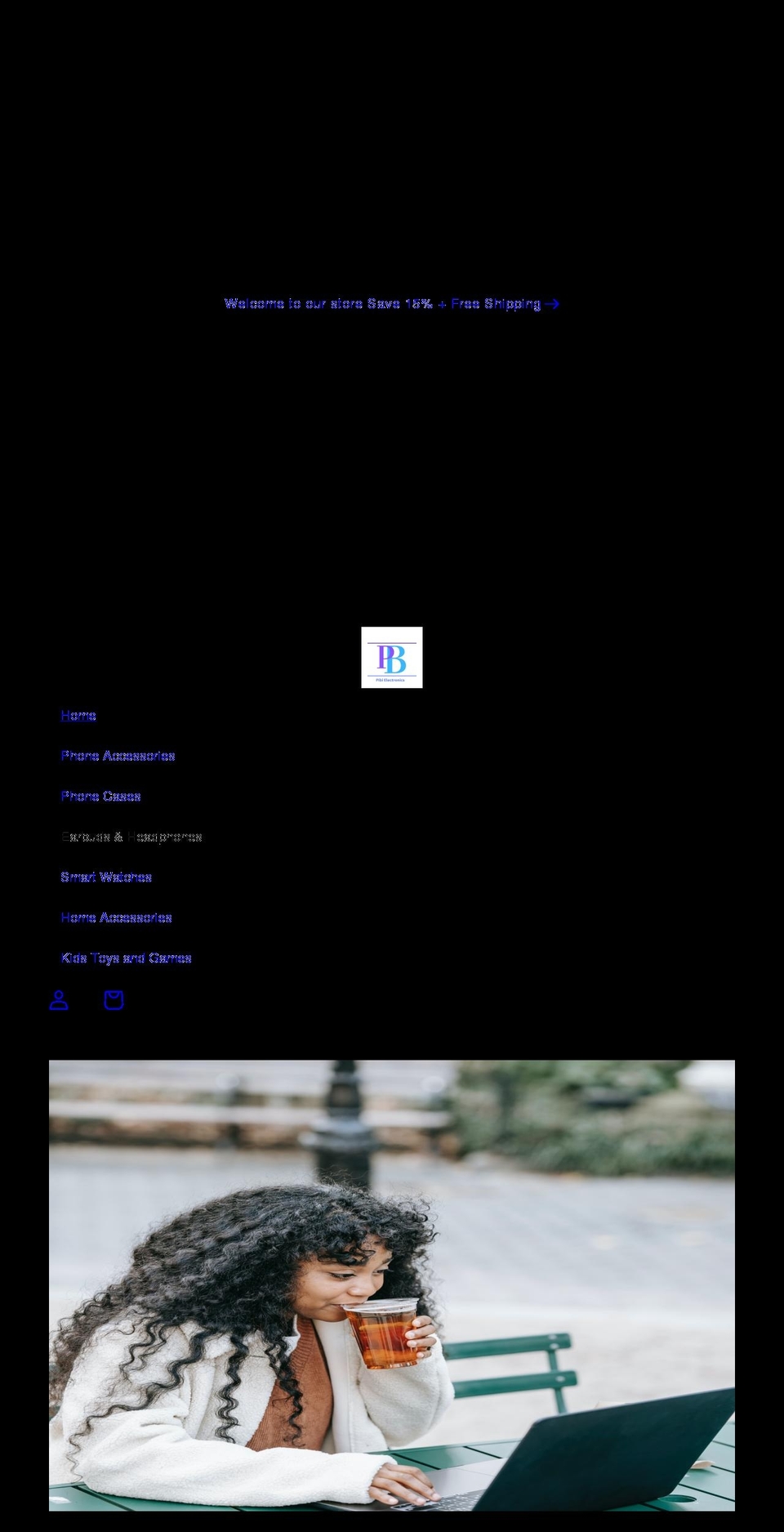 pibielectronics.com shopify website screenshot
