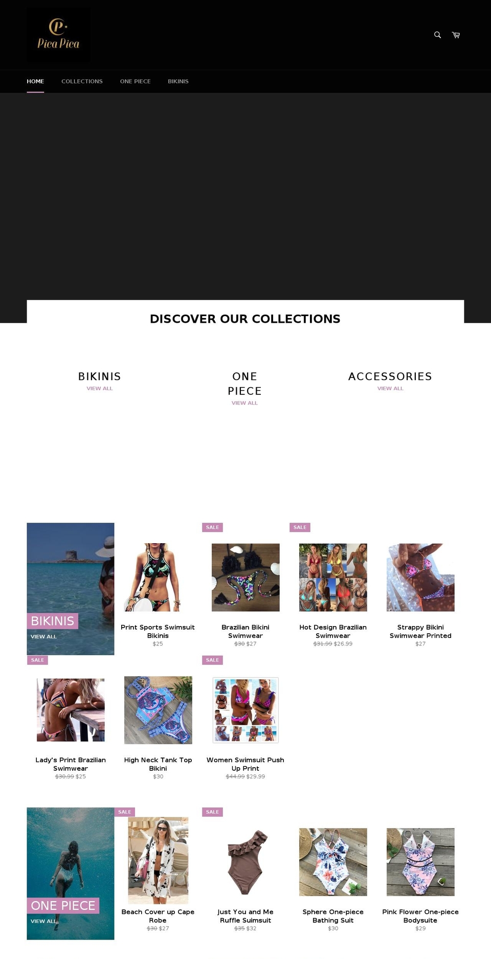 picapicapr.com shopify website screenshot