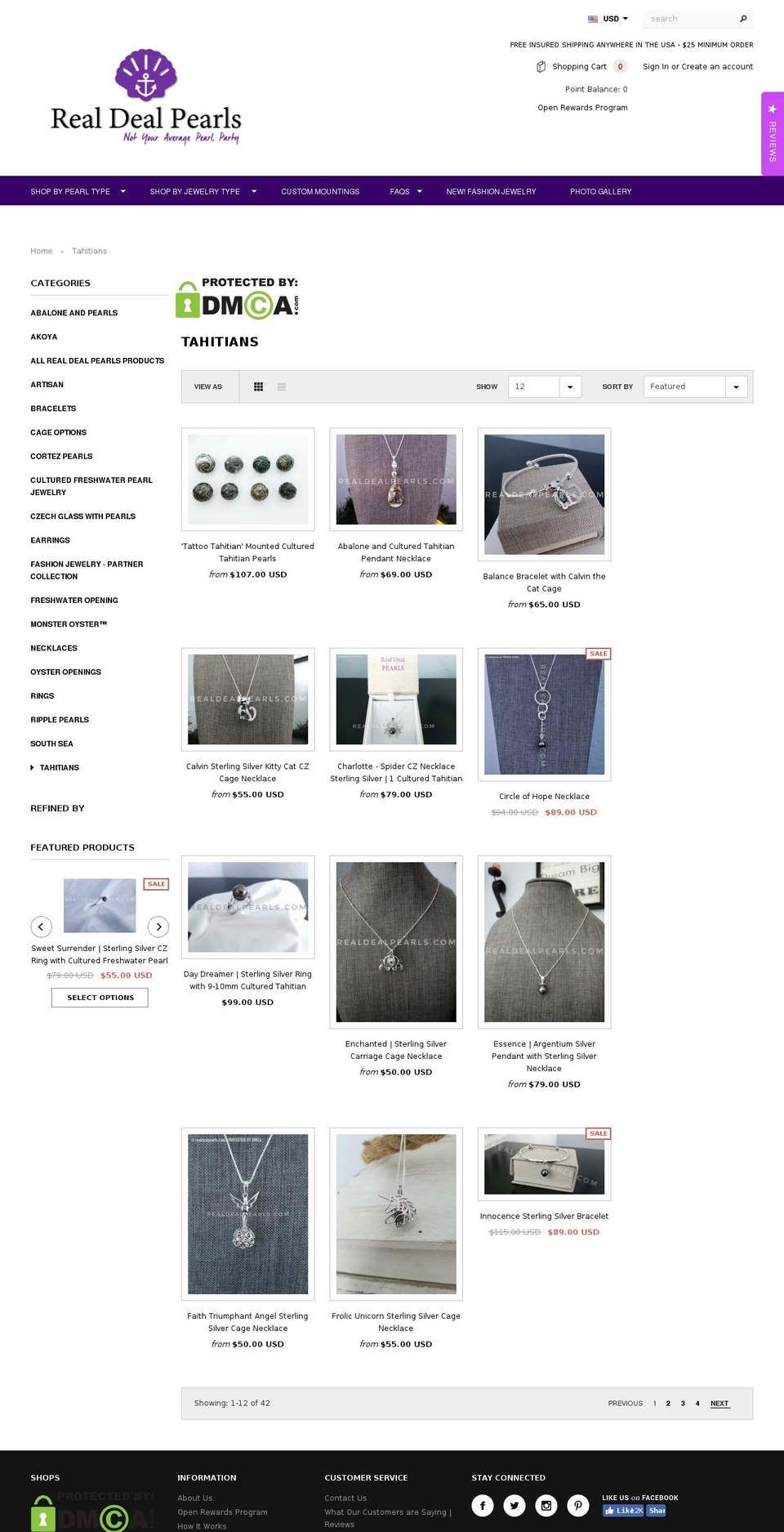 pickatahitian.com — Shopify storefront screenshot
