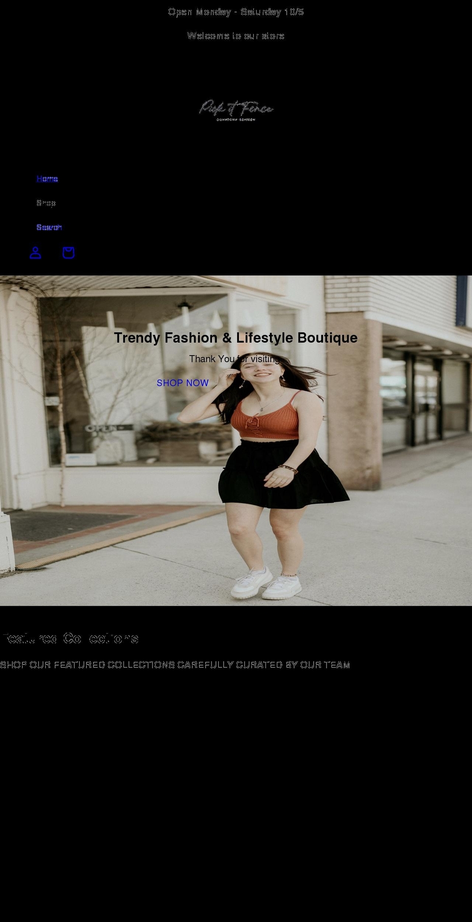 pickitfence.com shopify website screenshot