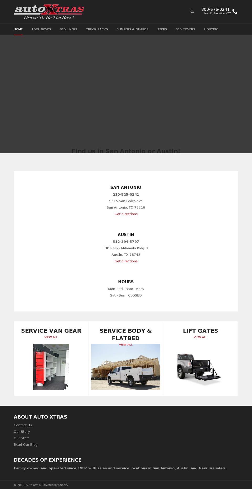 pickupgear.com shopify website screenshot