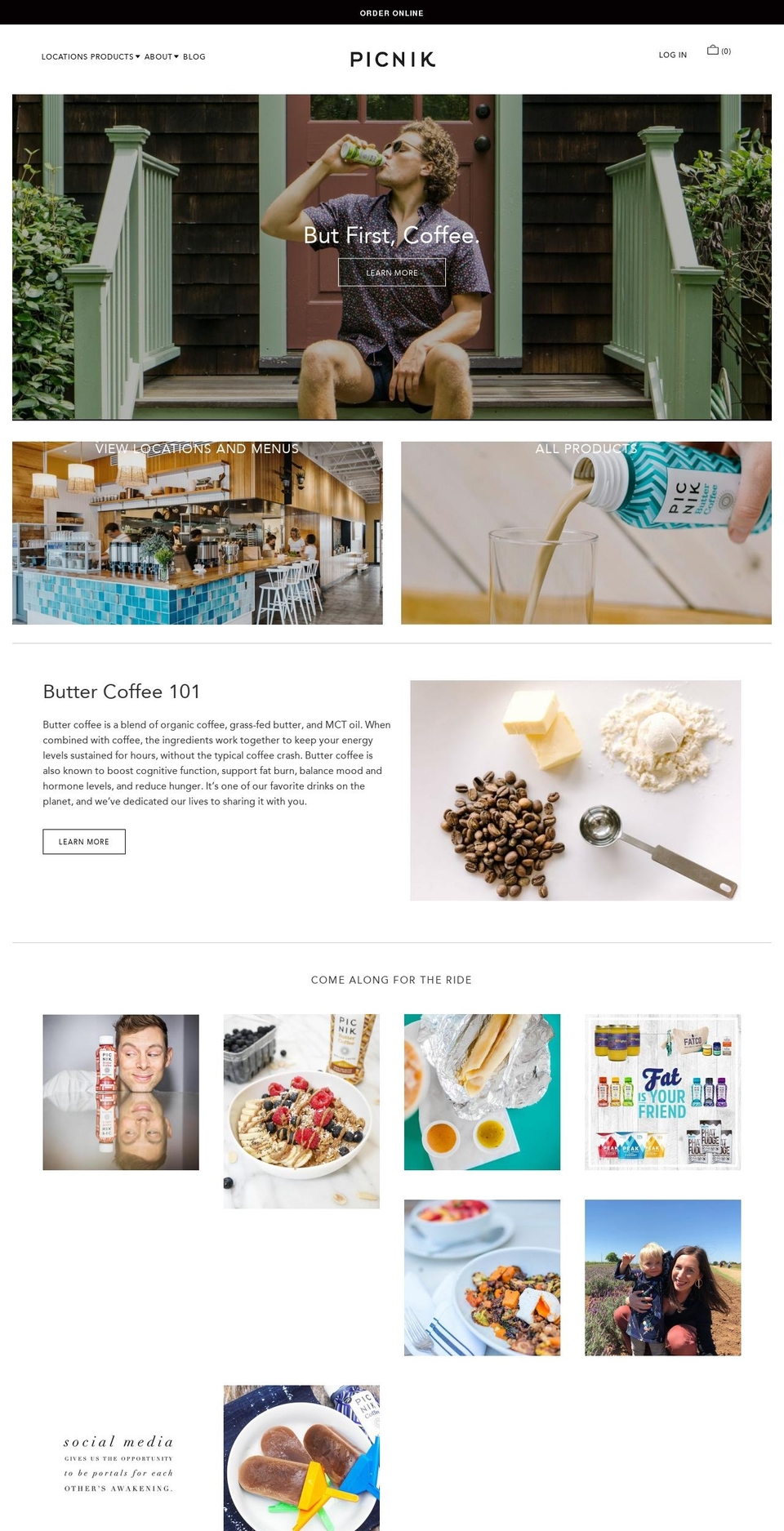 picnicaustin.com — Shopify storefront screenshot