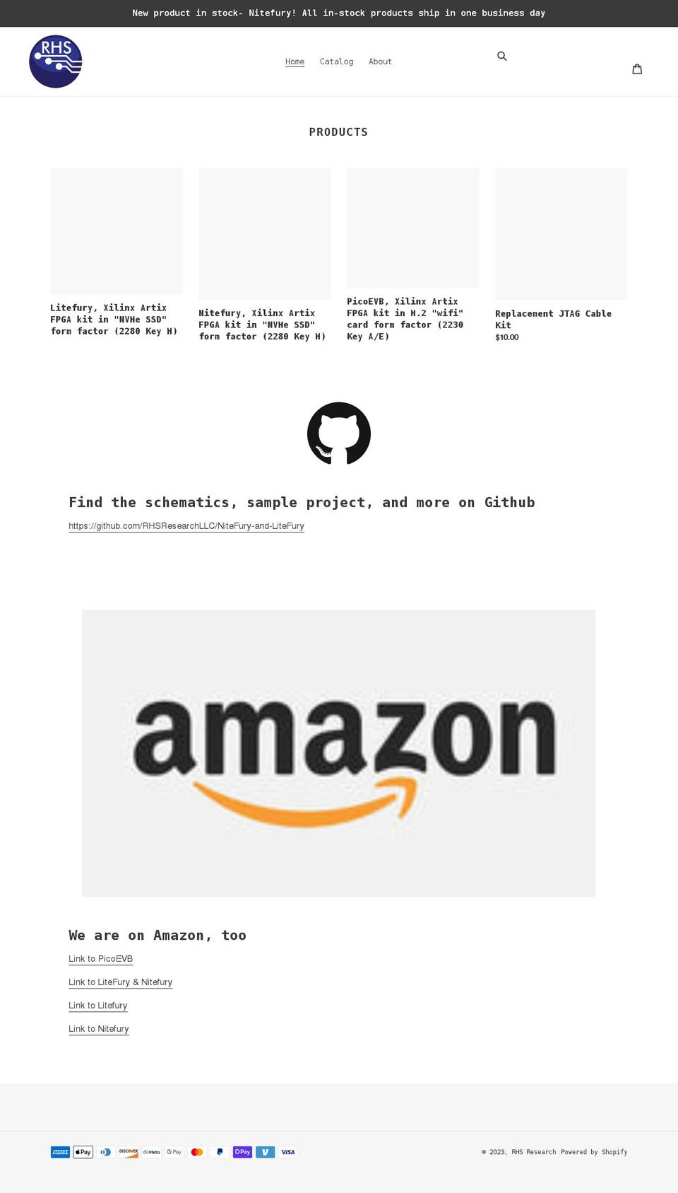 picoevb.com — Shopify storefront screenshot