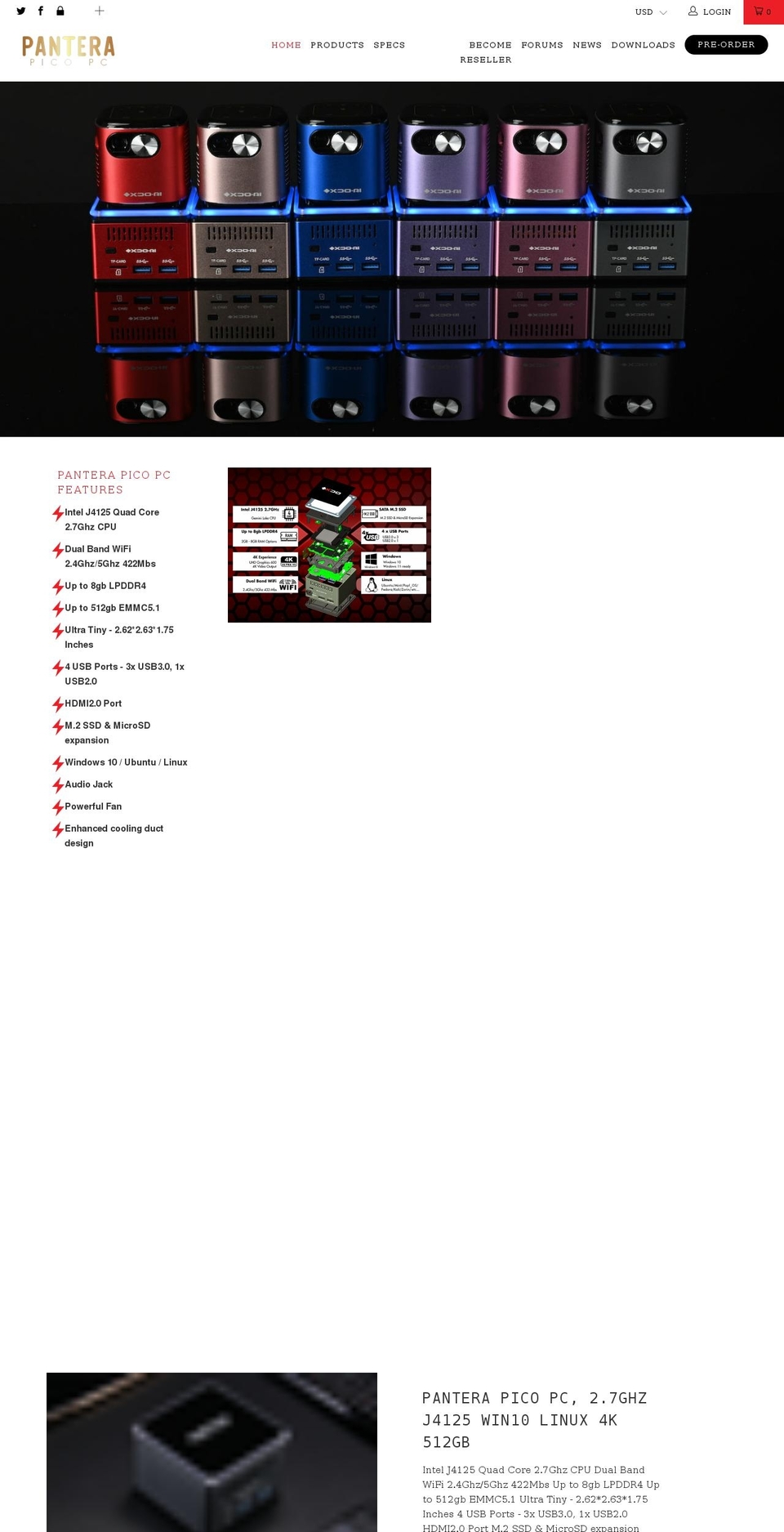 picopc.net shopify website screenshot