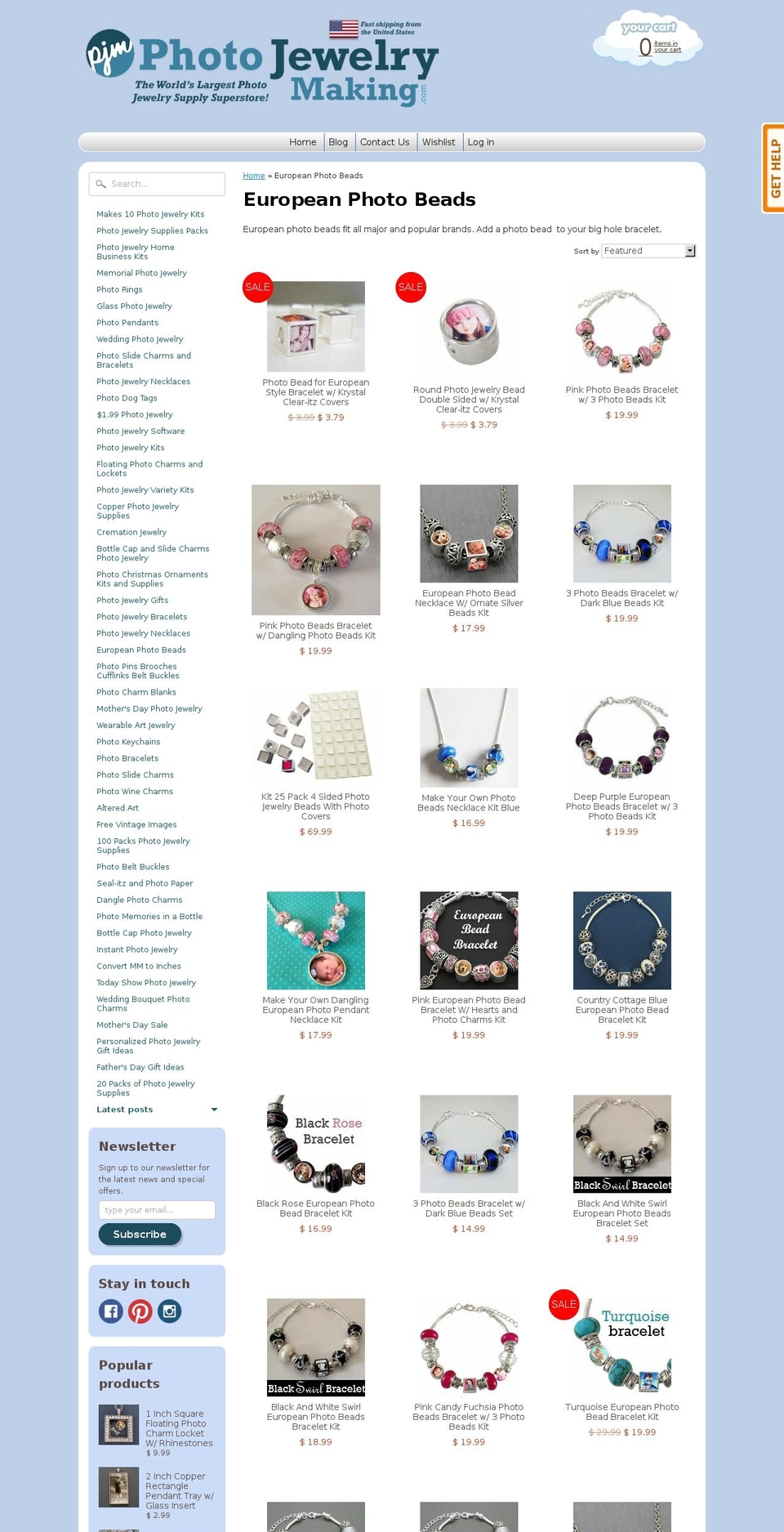 photo-crafts Shopify theme site example picturebead.com