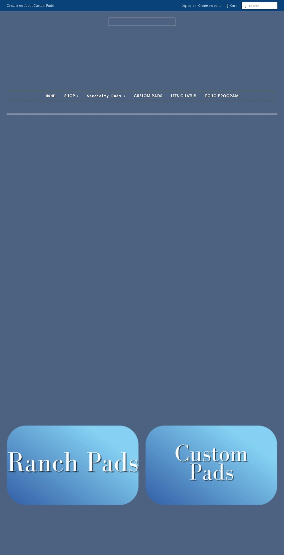 pictureperfectshowpads.com shopify website screenshot