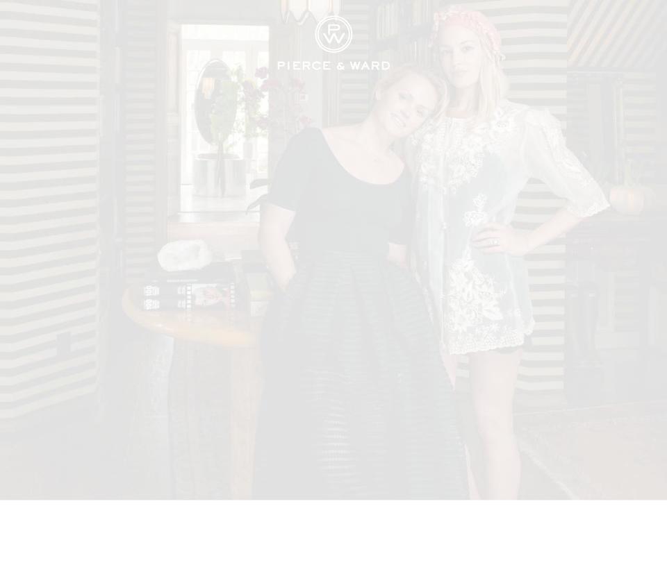 pierceandward.com shopify website screenshot