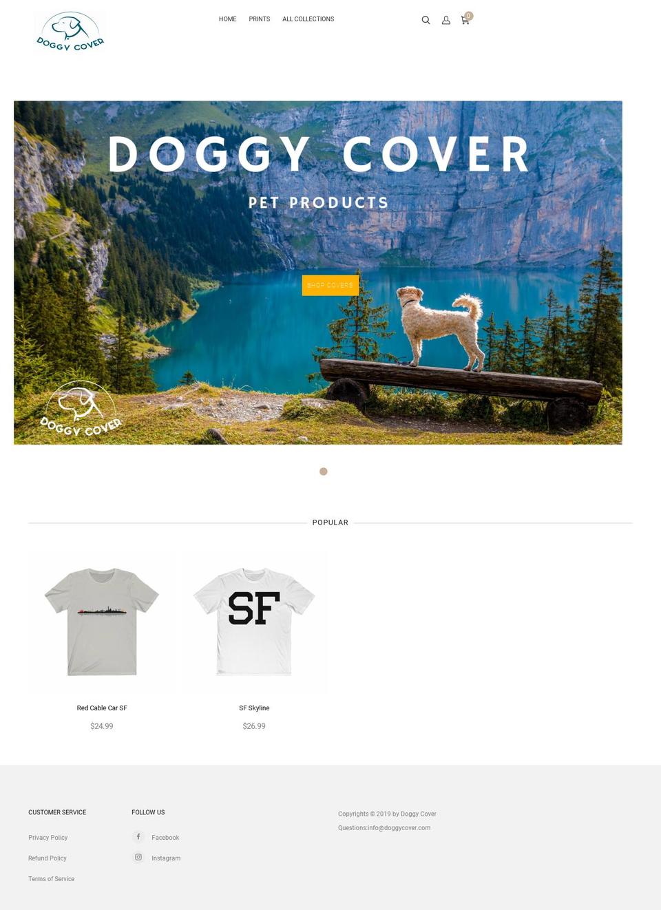 piercethru.com — Shopify storefront screenshot