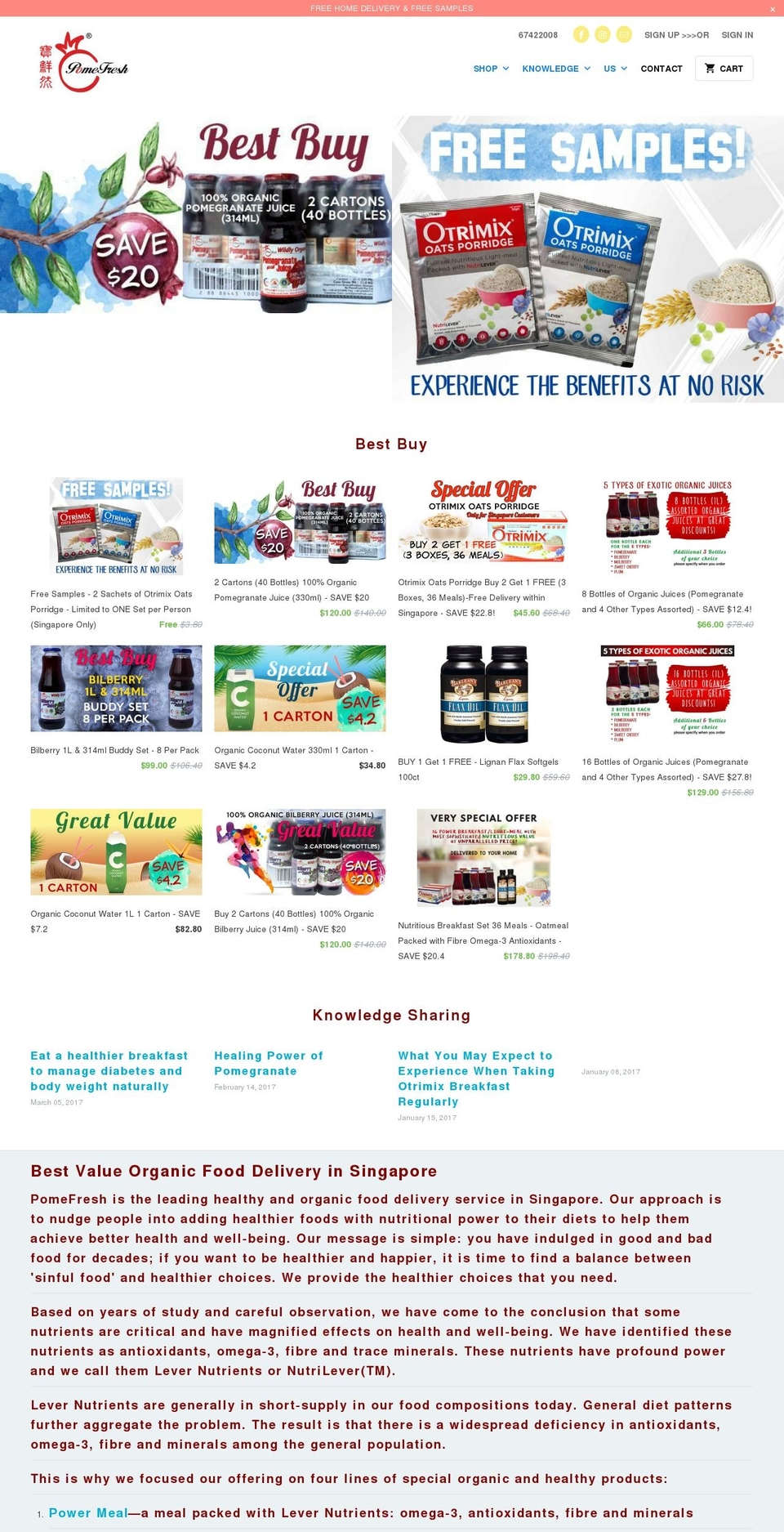 pifresh.com shopify website screenshot