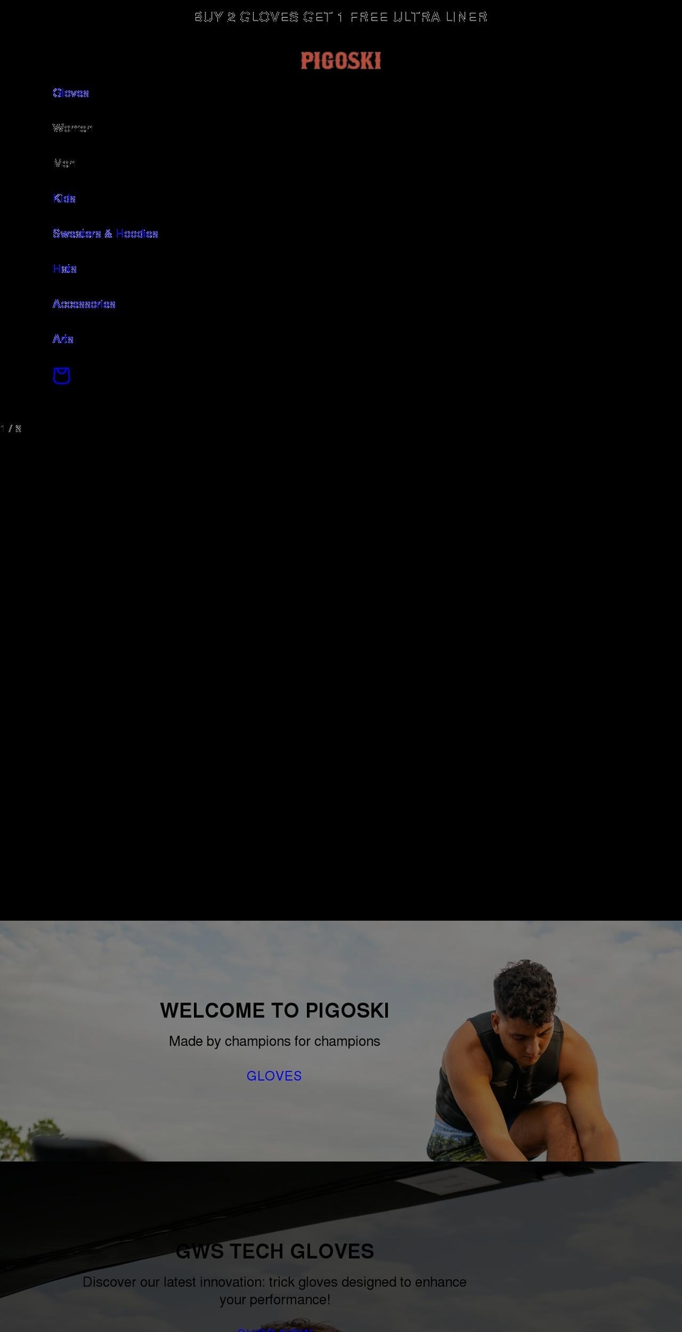 pigoski.com shopify website screenshot